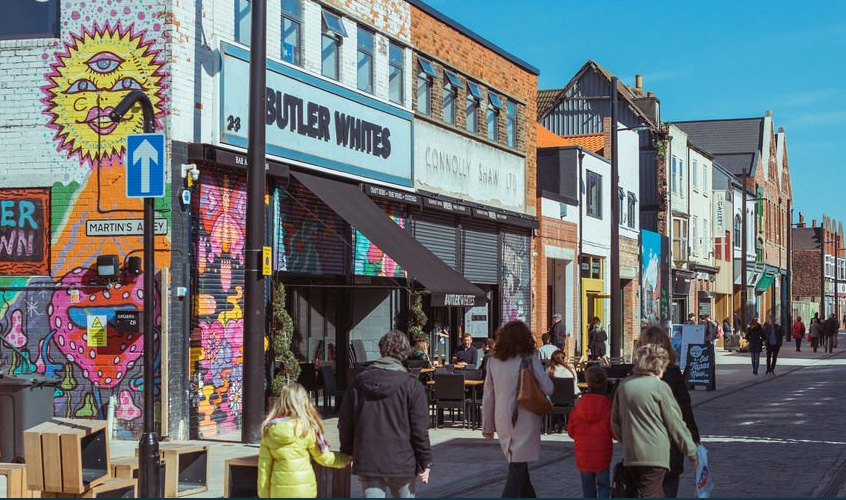 Fruit Market area on Humber Street