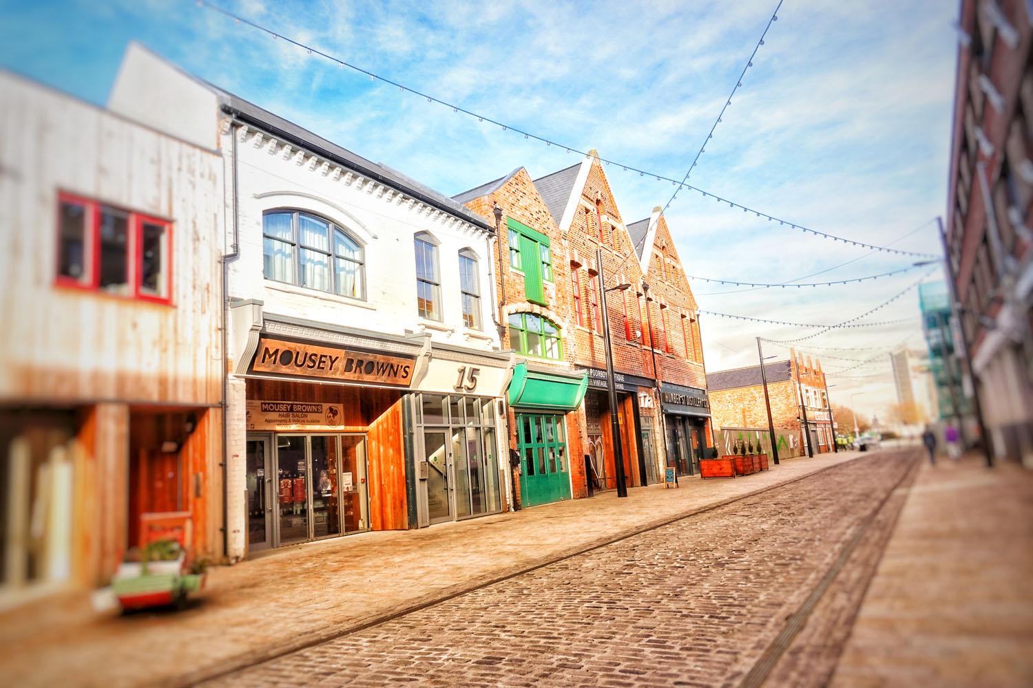 Humber Street in the Fruit Market, Hull.