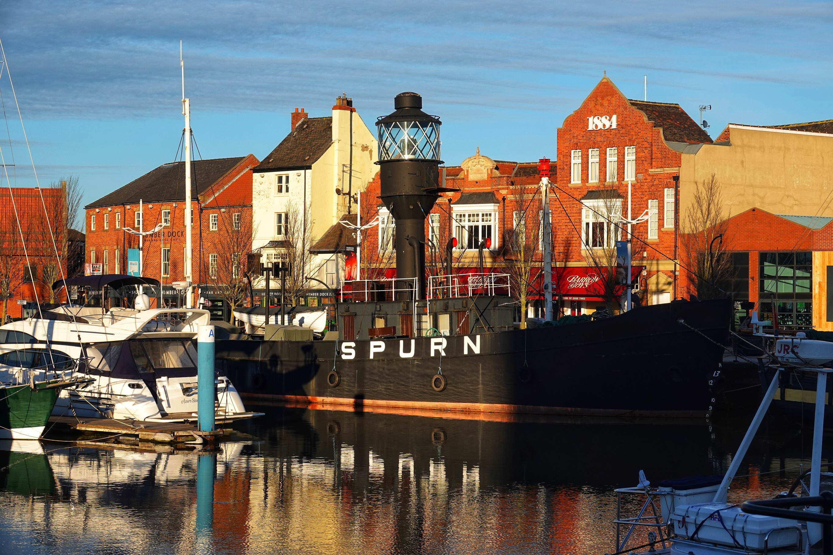 The Spurn Lightship.