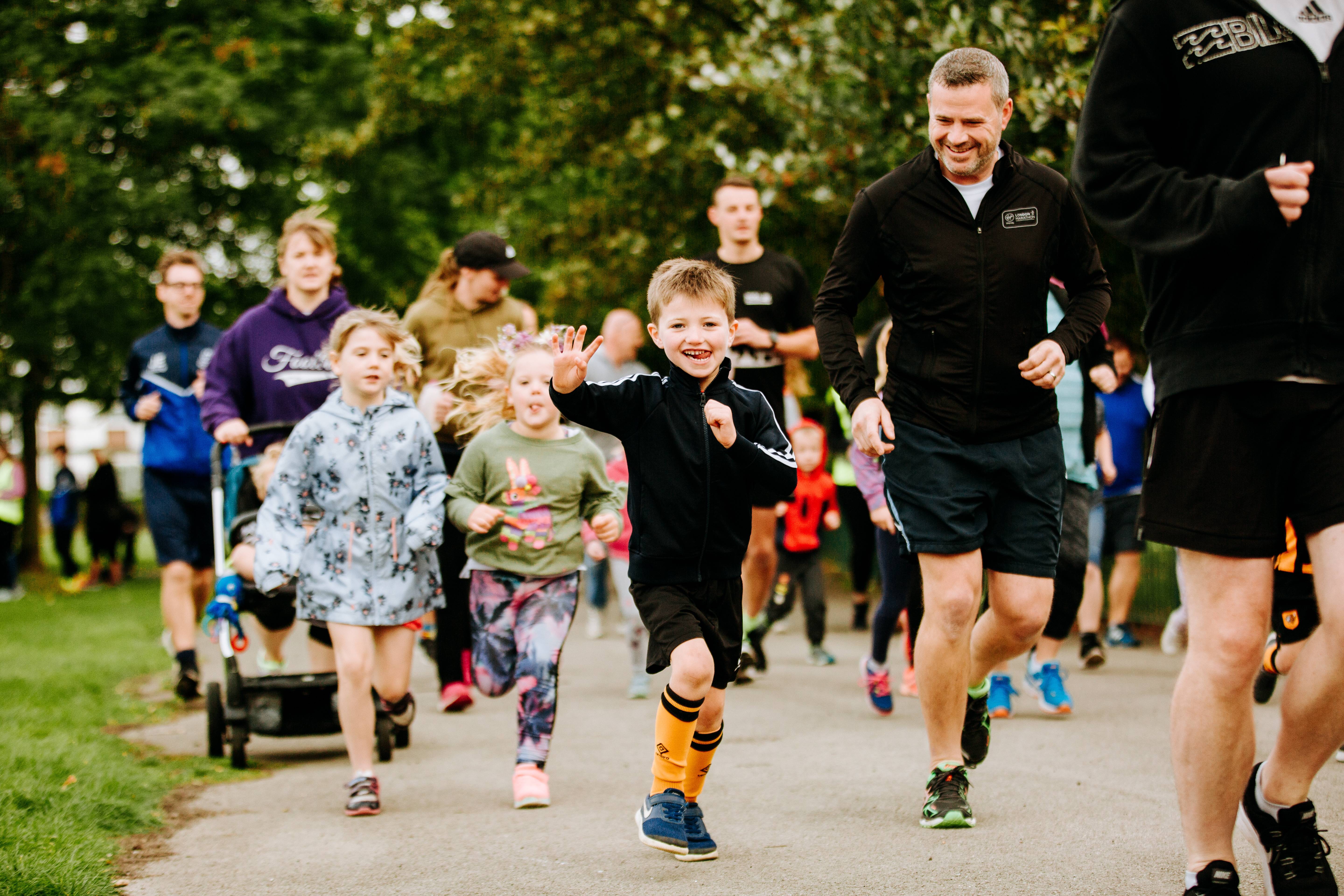 The junior parkrun takes place at Alderman Kneeshaw recreation ground every Sunday at 9am.