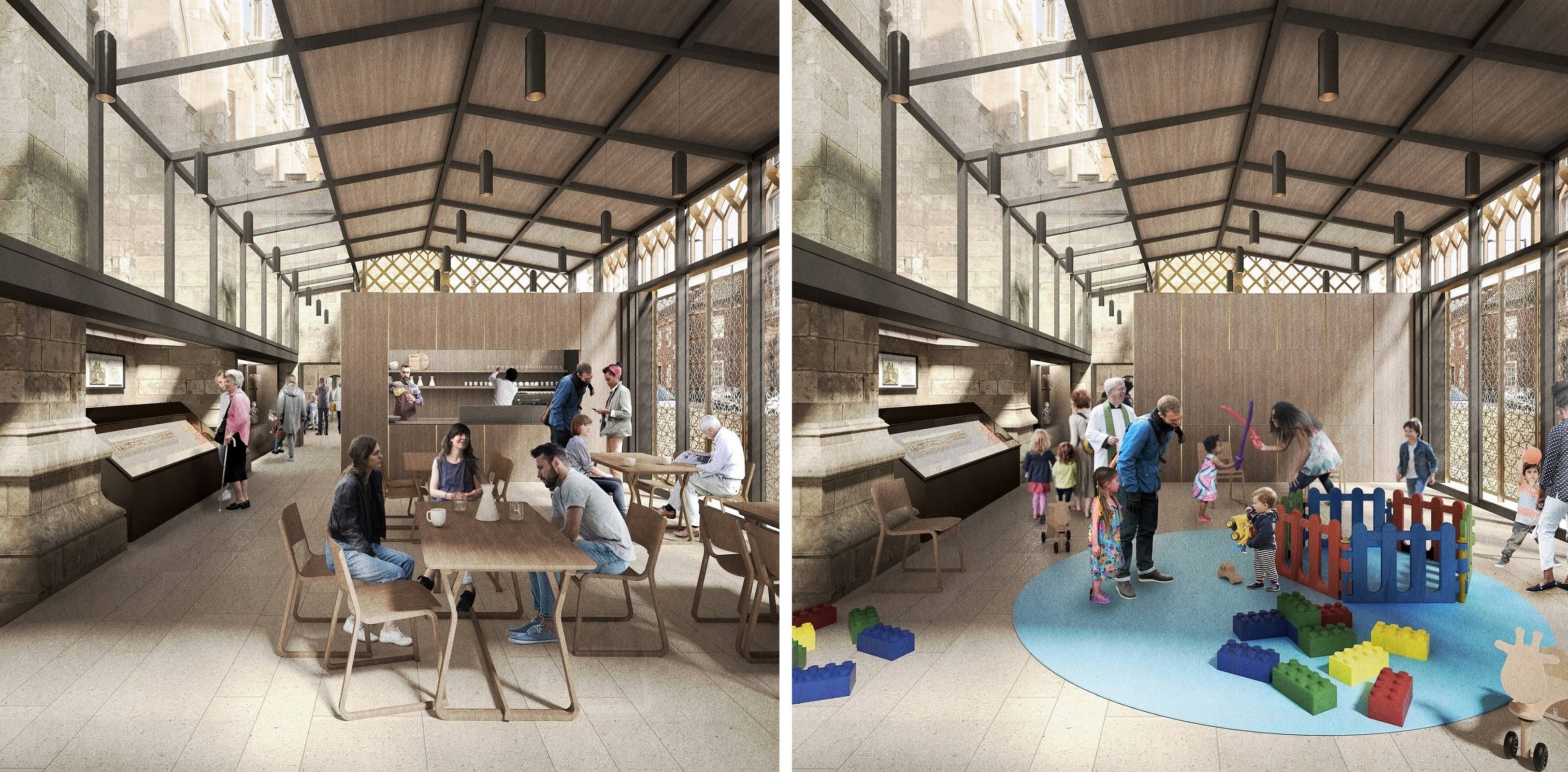 The new visitor and heritage centre will enable Hull Minster to accommodate a broader range of community activities, including for families.