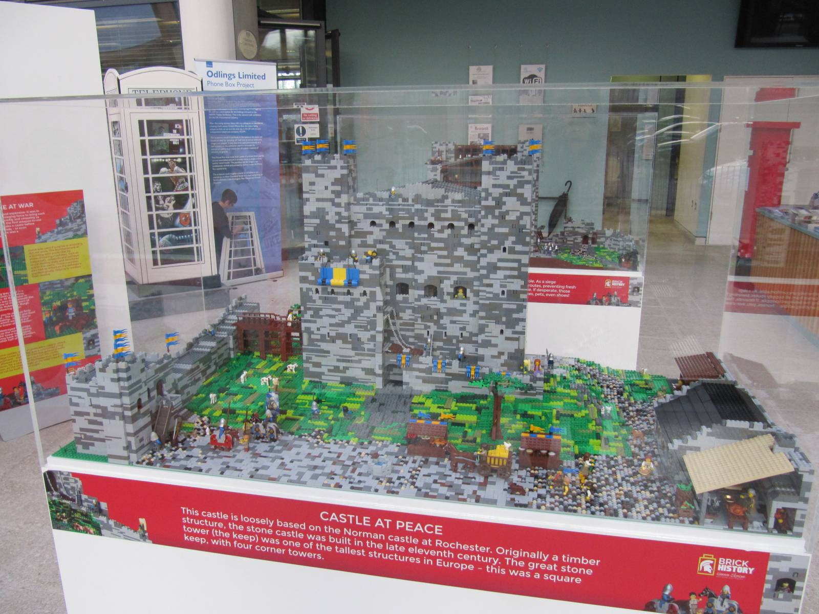 Brick History, an exhibition of major historical milestones made entirely from Lego, is on display at the Hull History Centre until Saturday 9 March.