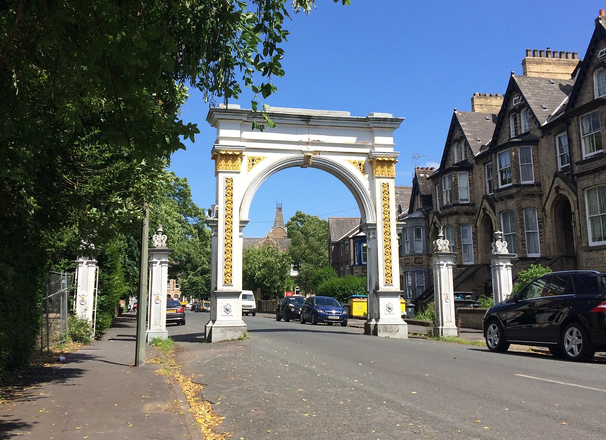 The Pearson Park Archway.