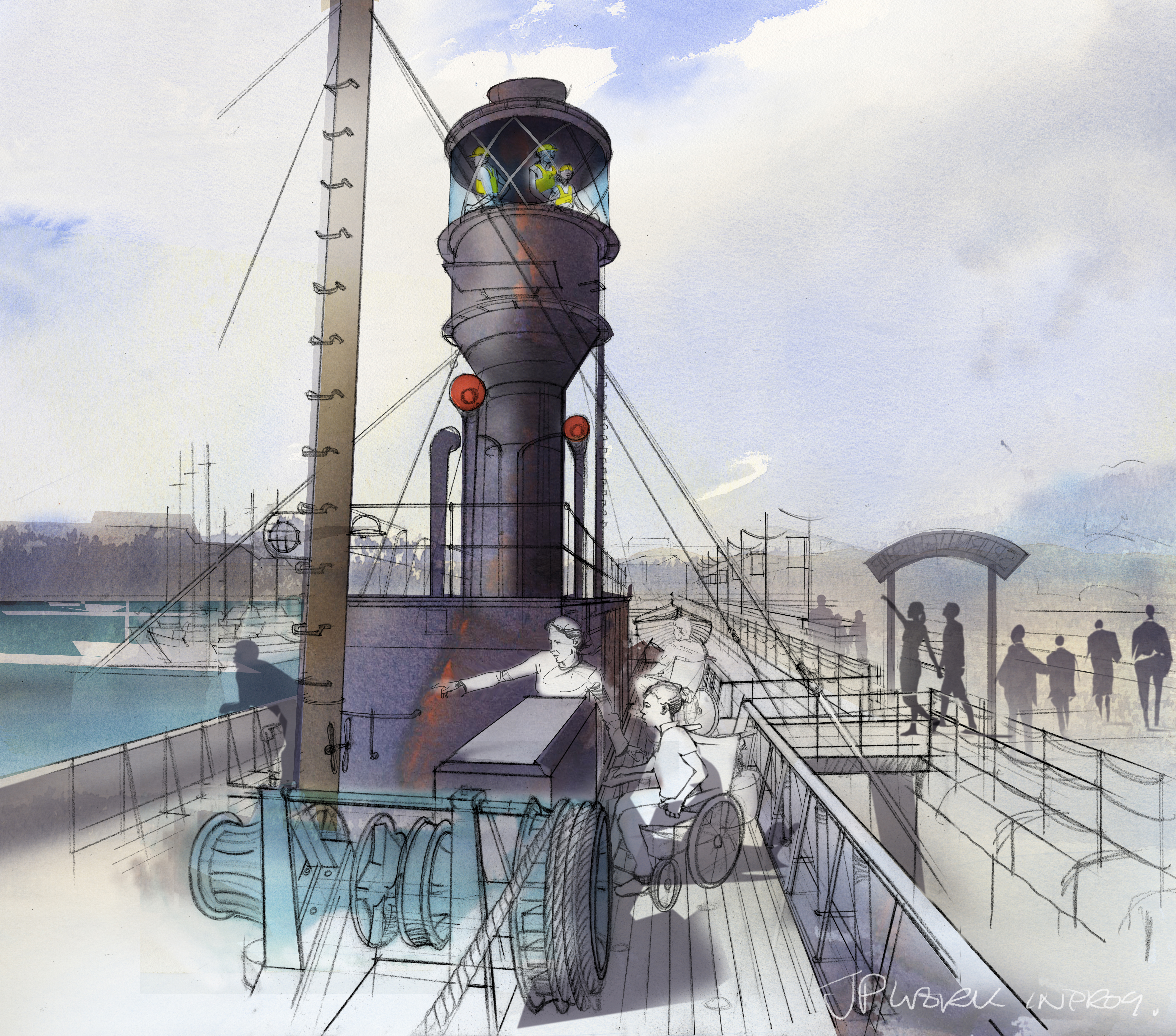 The Hull: Yorkshire Maritime City plans include better access to the historic Spurn Lightship.