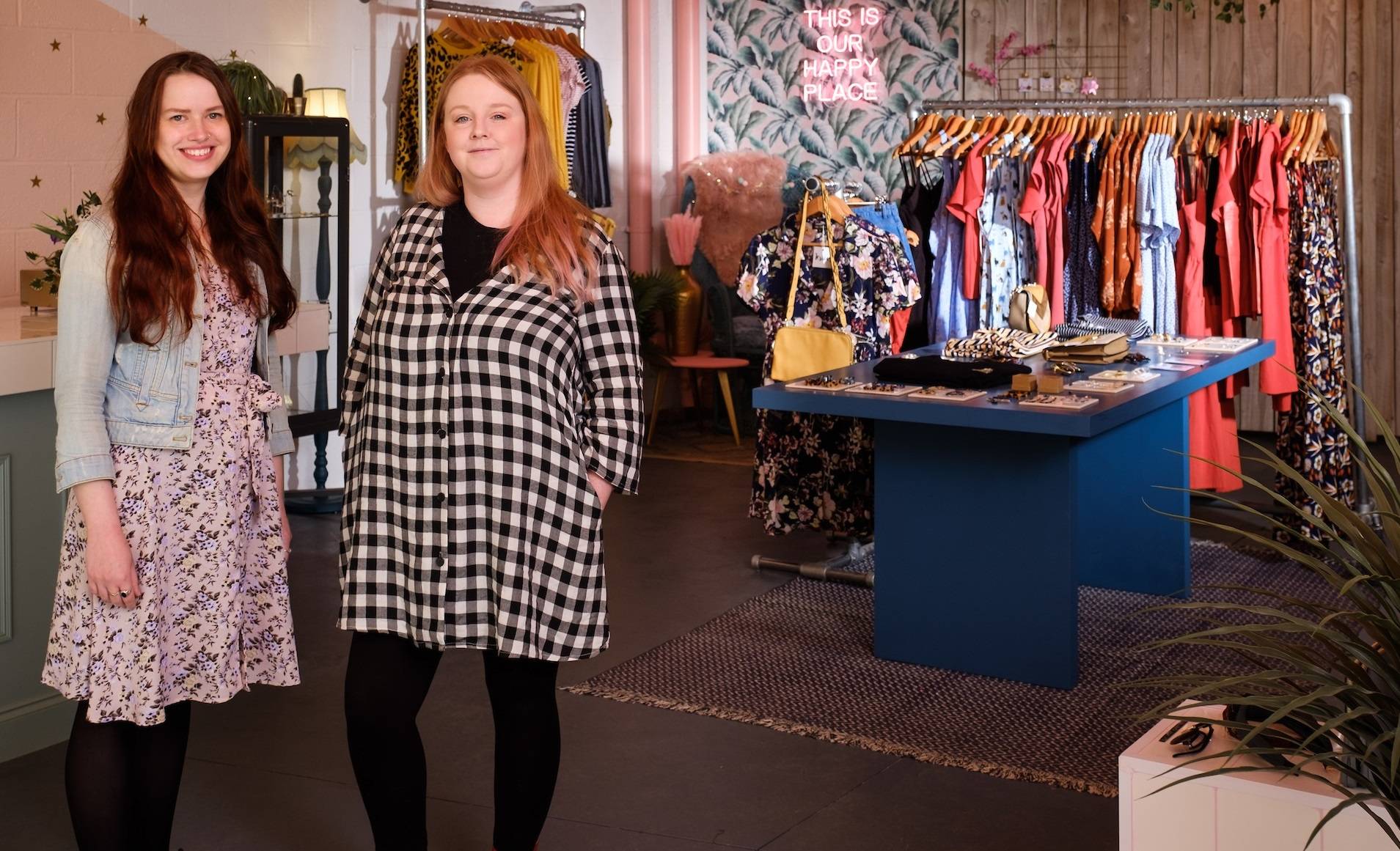 Owner Nicola Gibbons, right, with manager Anna Carter at Tessies in Hull's Fruit Market.