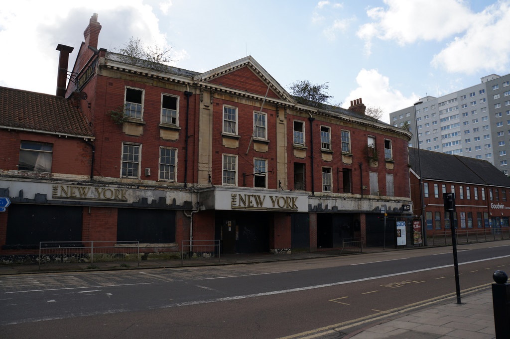 The former New York Hotel in Anlaby Road, Hull.