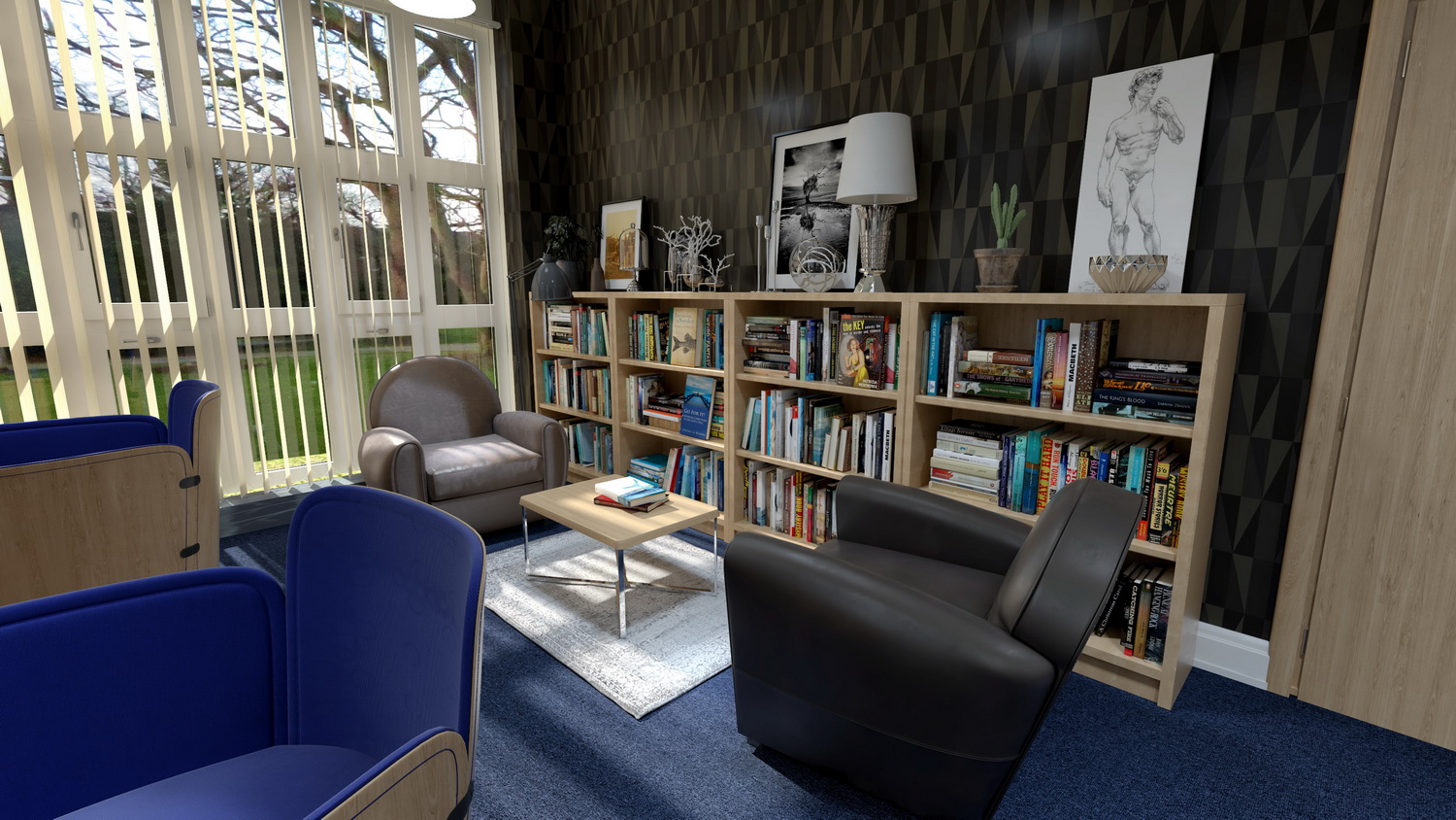 One of the rooms inside the Endsleigh Park development.
