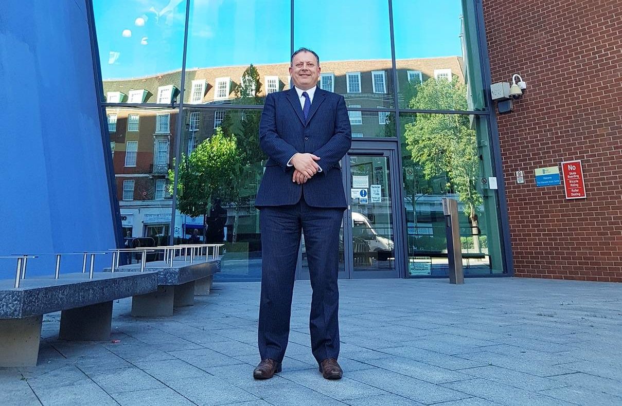 James Dickinson, head of Hull Music Service, outside the Albermarle Music Centre.