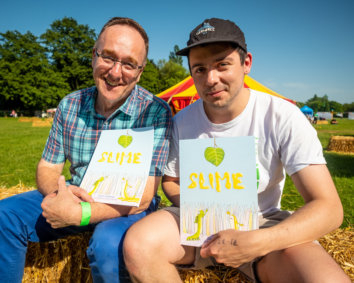 The Slime book launch at The Big Malarkey Festival. Picture: Jerome Whittingham @PhotoMoments