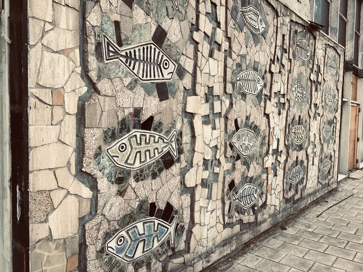 Fish mural