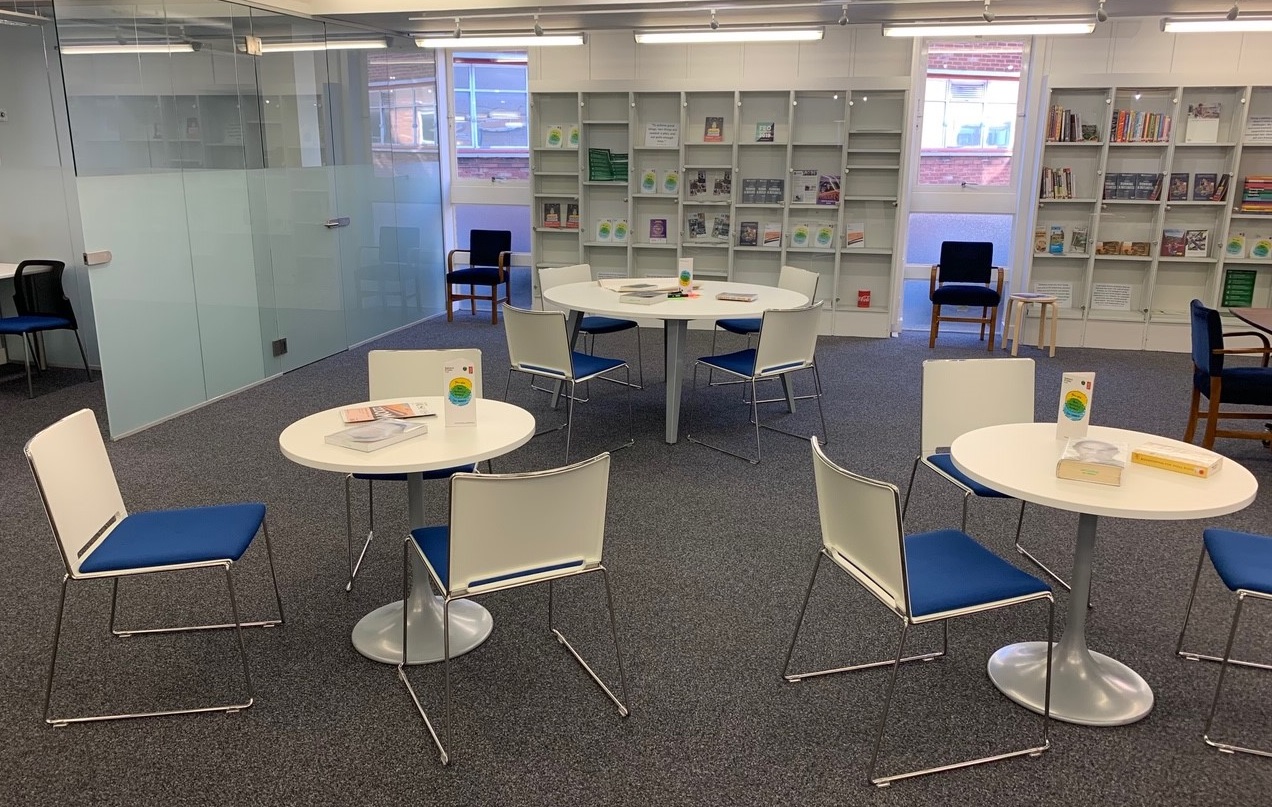 The business lounge at Hull Central Library.