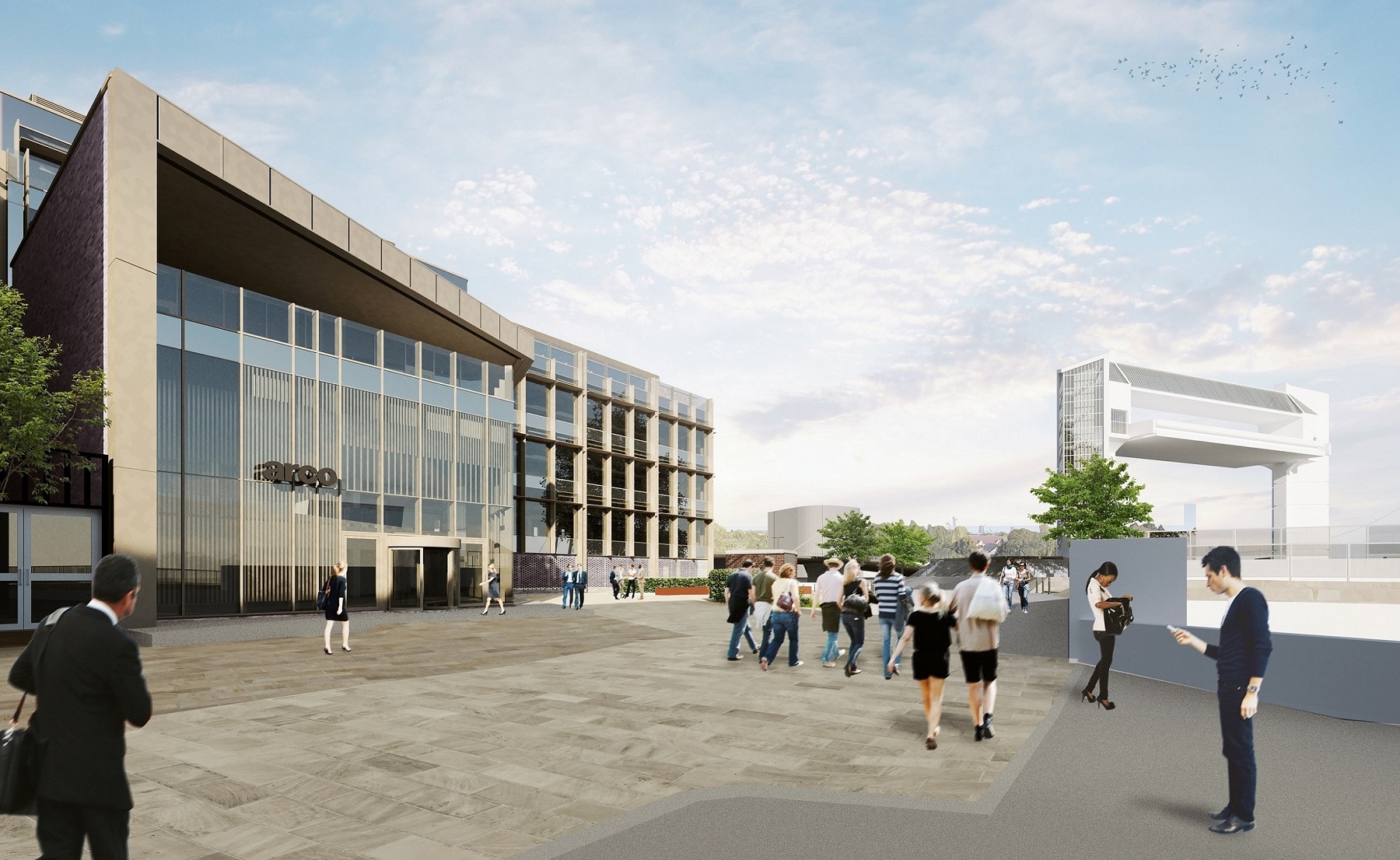 How the new Arco head office in Hull’s Fruit Market waterfront district will look.