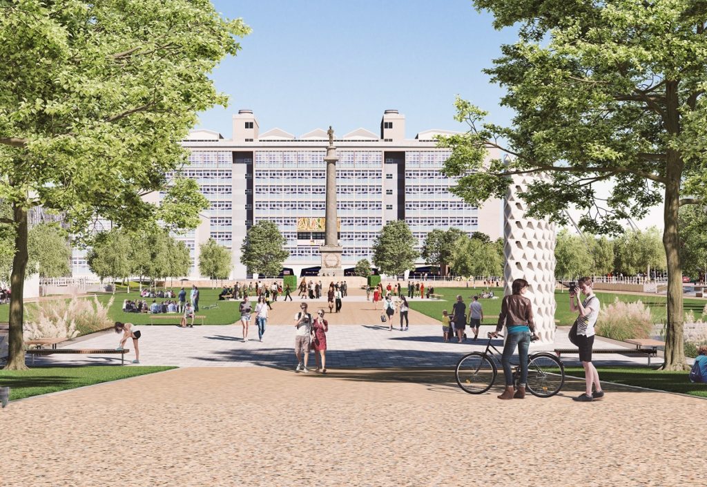 Queens Gardens plans