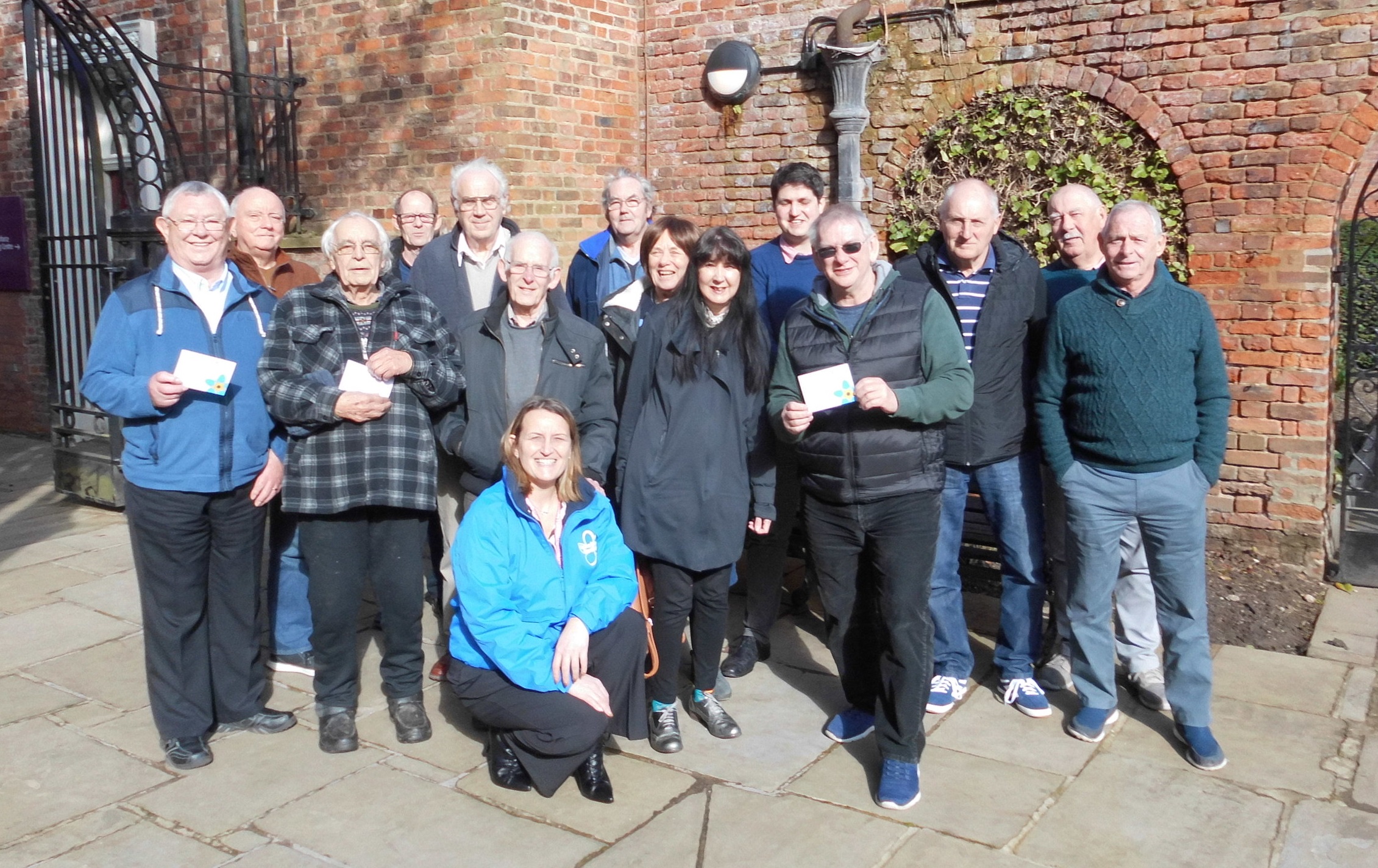 The Arctic Corsair volunteers who completed the Dementia Friends awareness training.