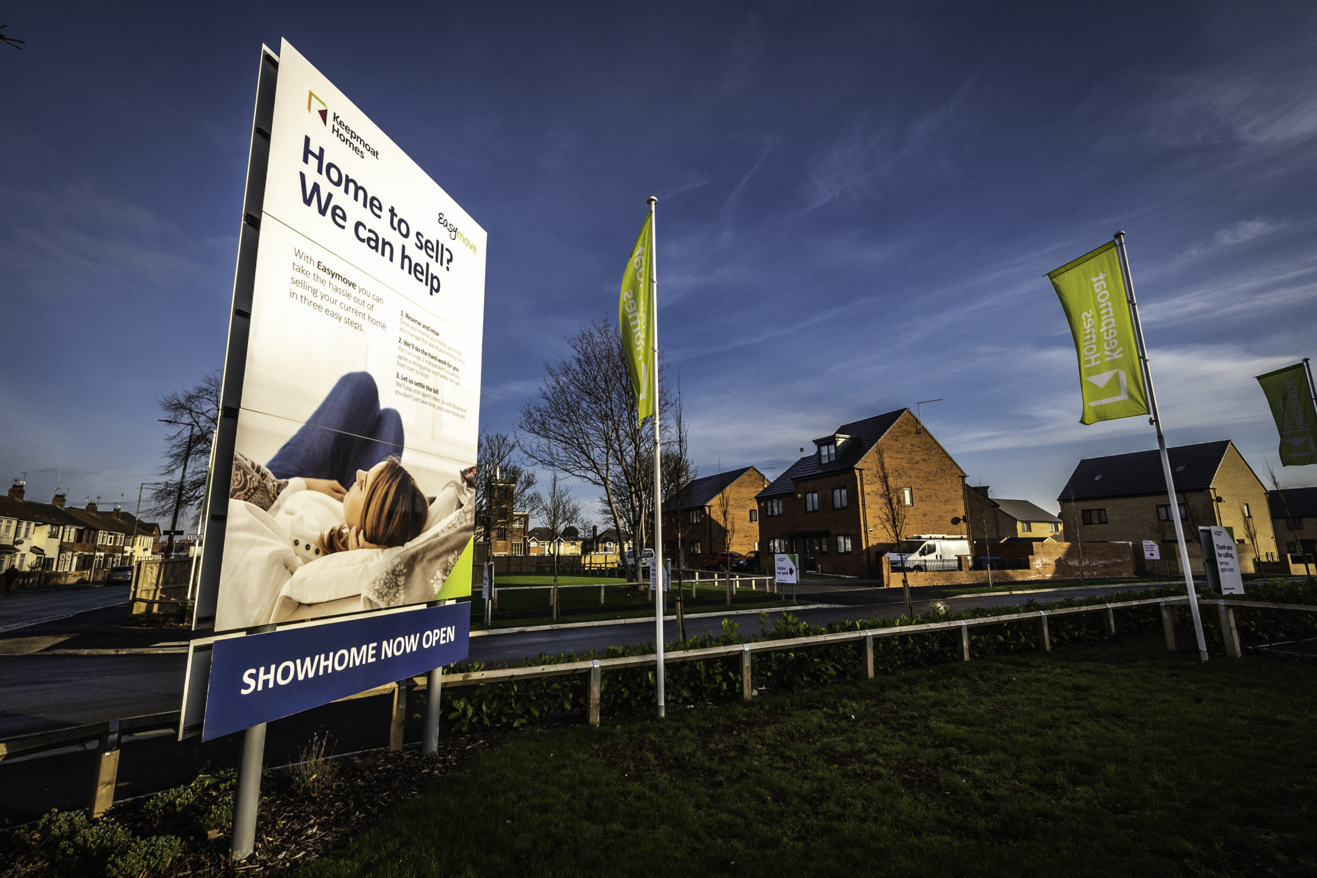 Houses at the Alexandra Gardens housing development in east Hull.