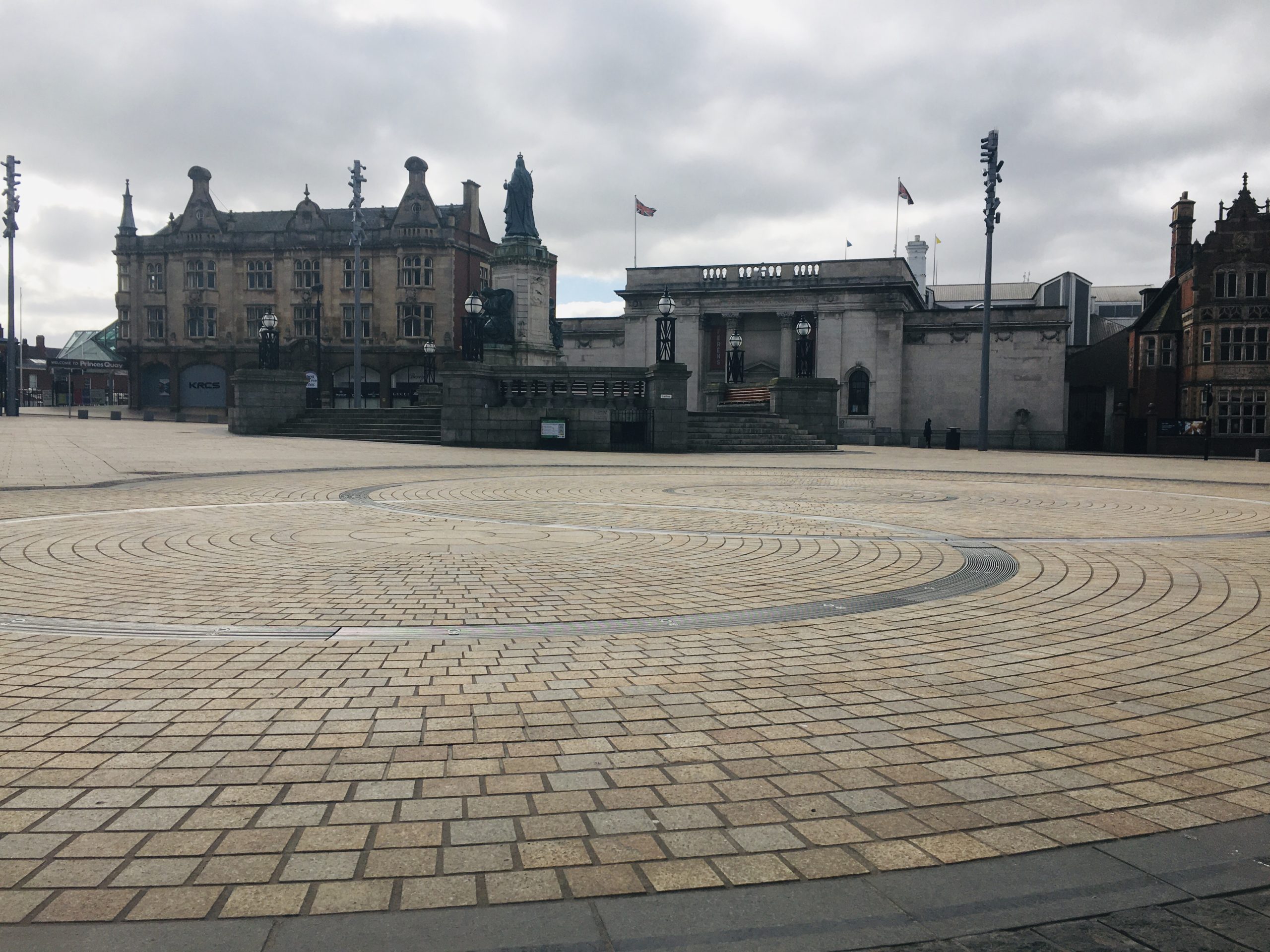 Queen Victoria Square coronavirus restrictions