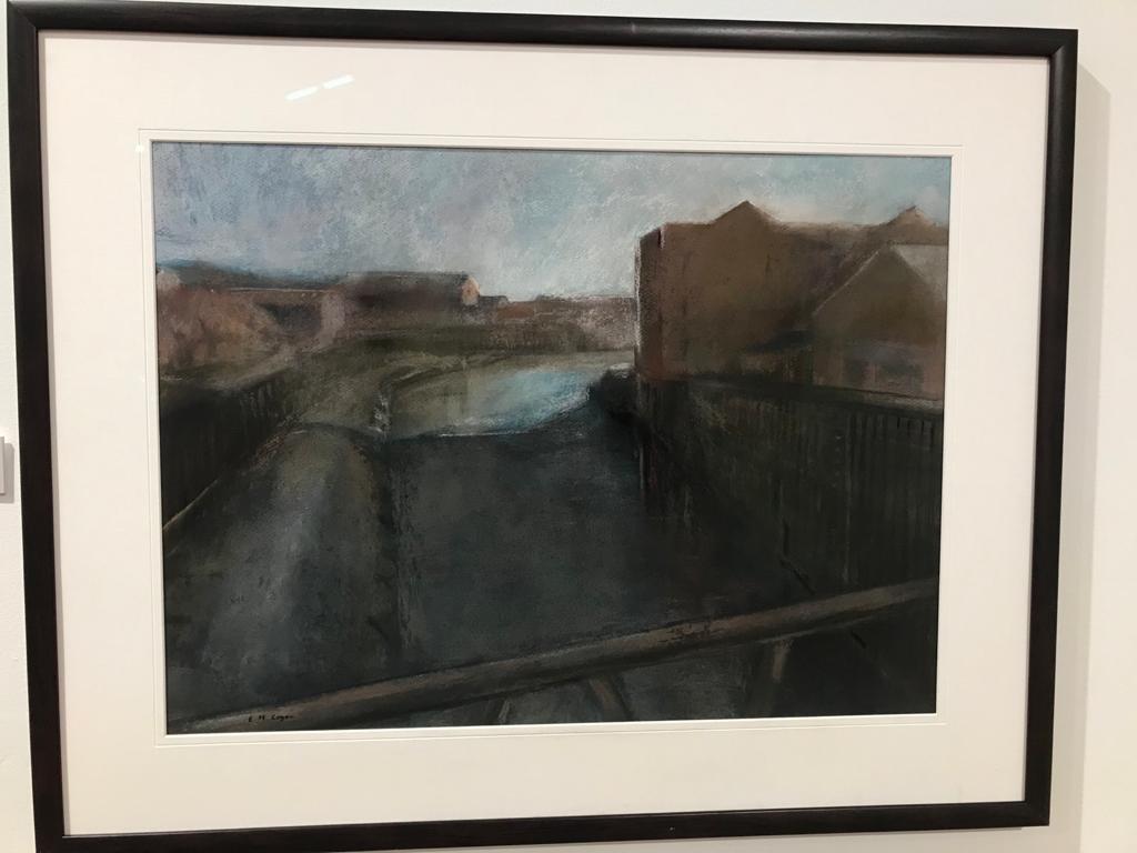 Ferens Open Exhibition 2020, Hull Culture and Leisure Chair Prize: Liz Cogan, The River Hull from Chapman Street Bridge