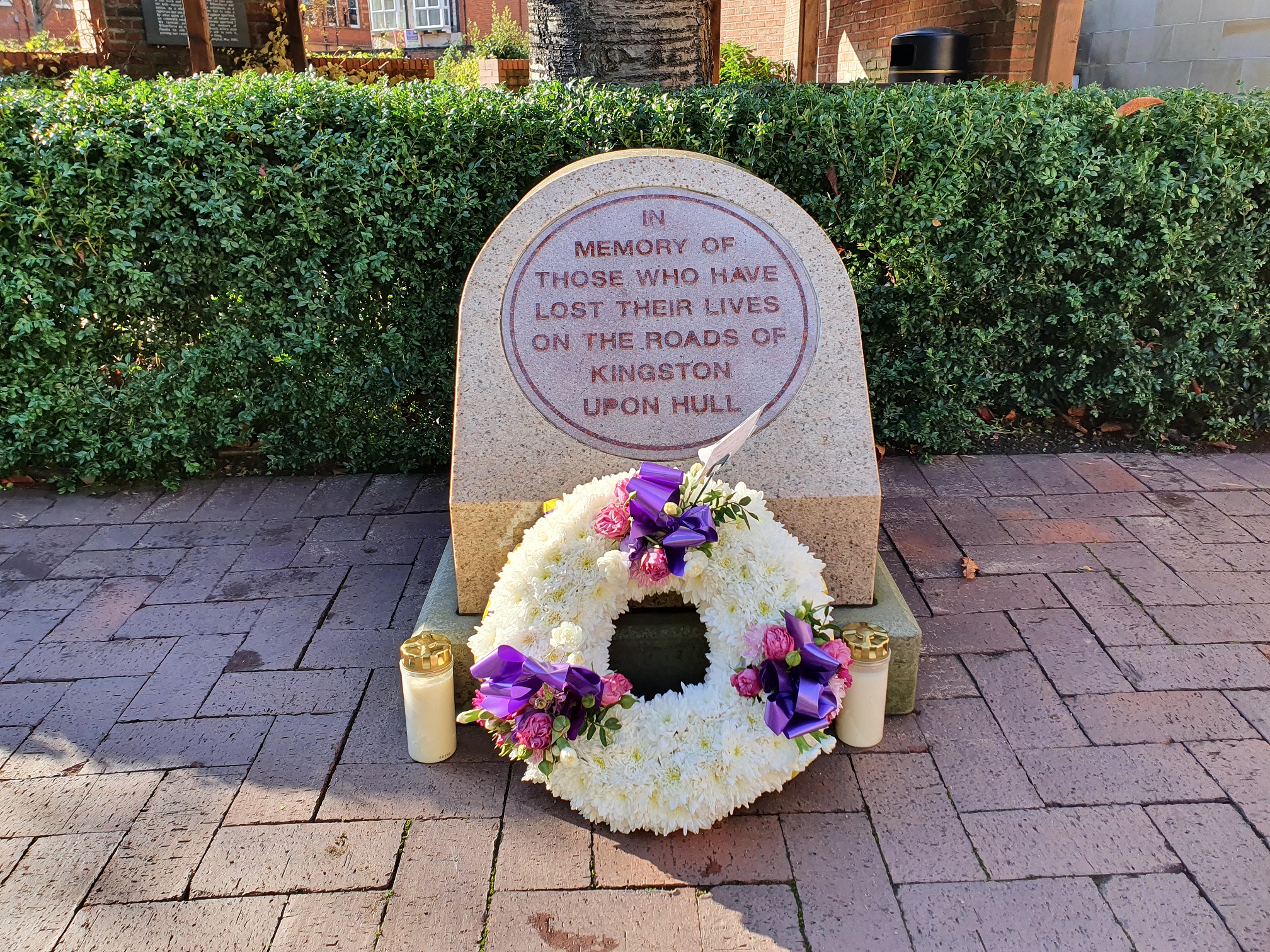 Road traffic memorial