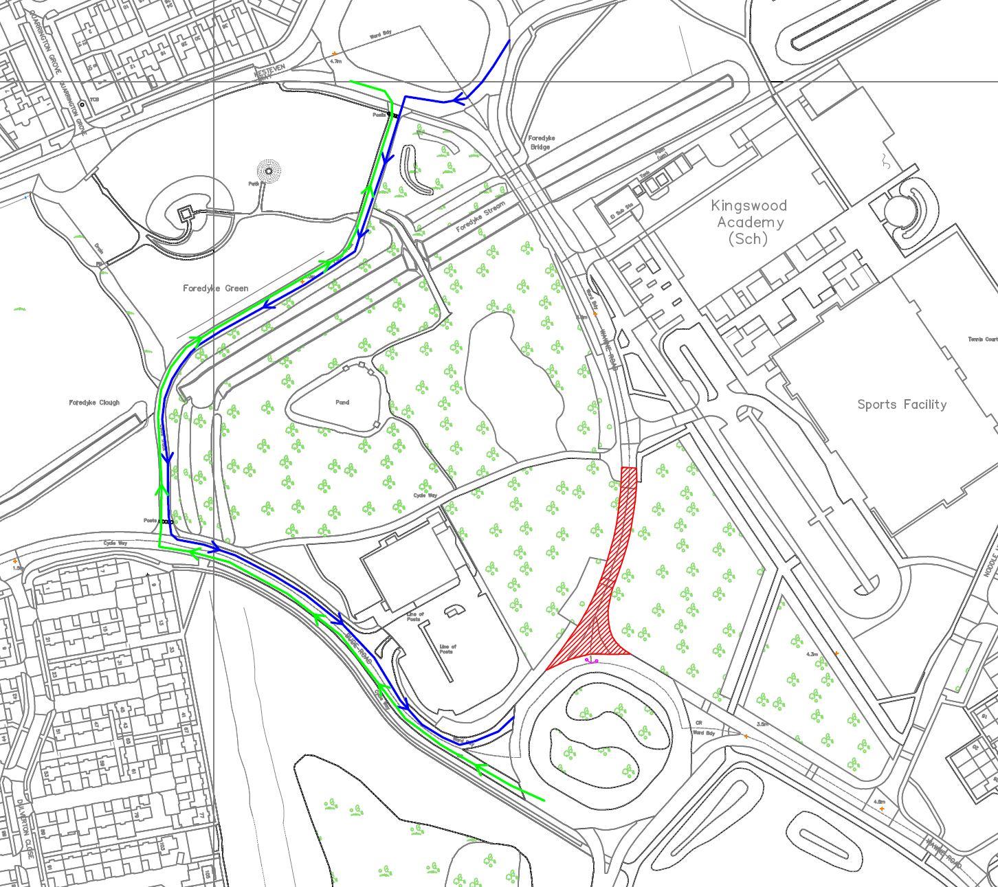 Diversion route for Wawne Road