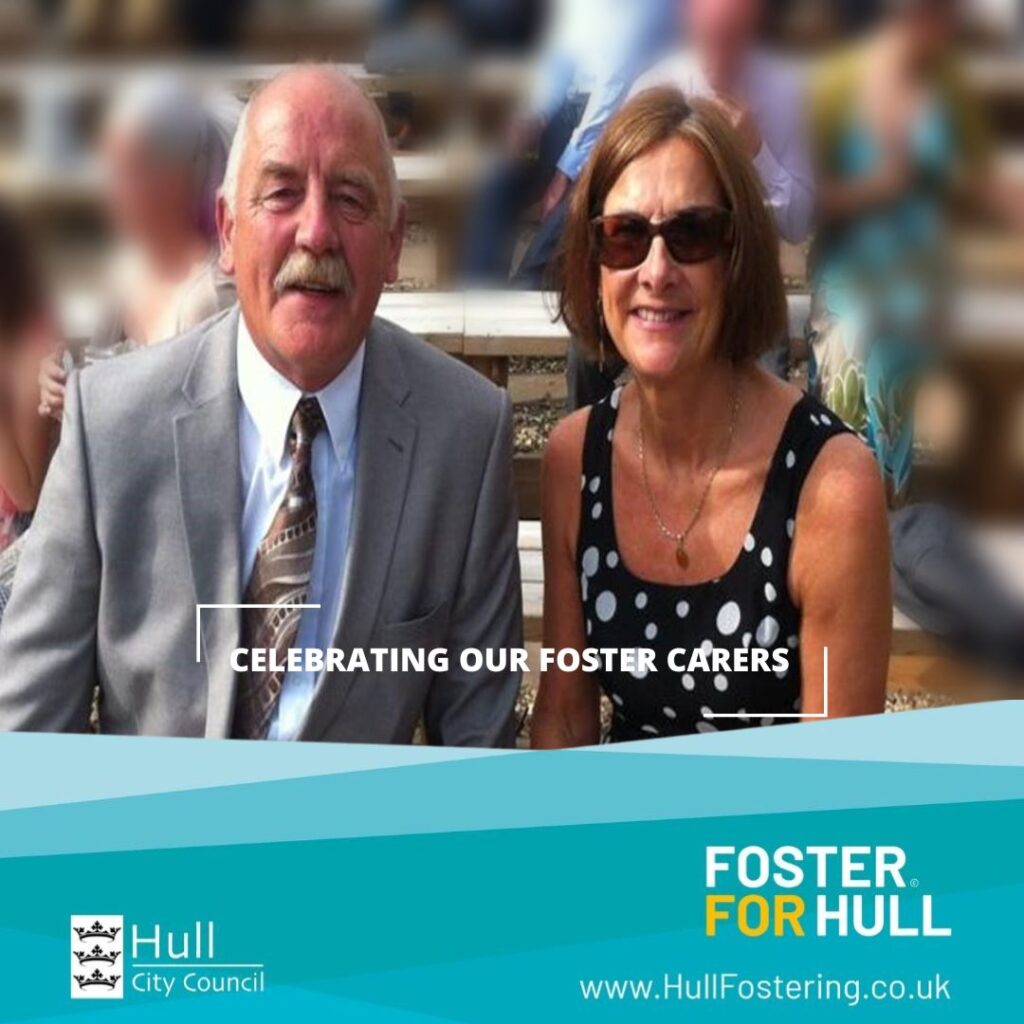 Hull Fostering Foster carers Heather and Clive 
